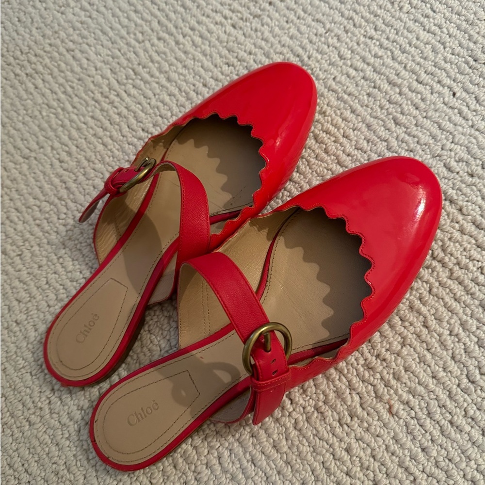 Chloé ‘Lauren’ Mule Flat